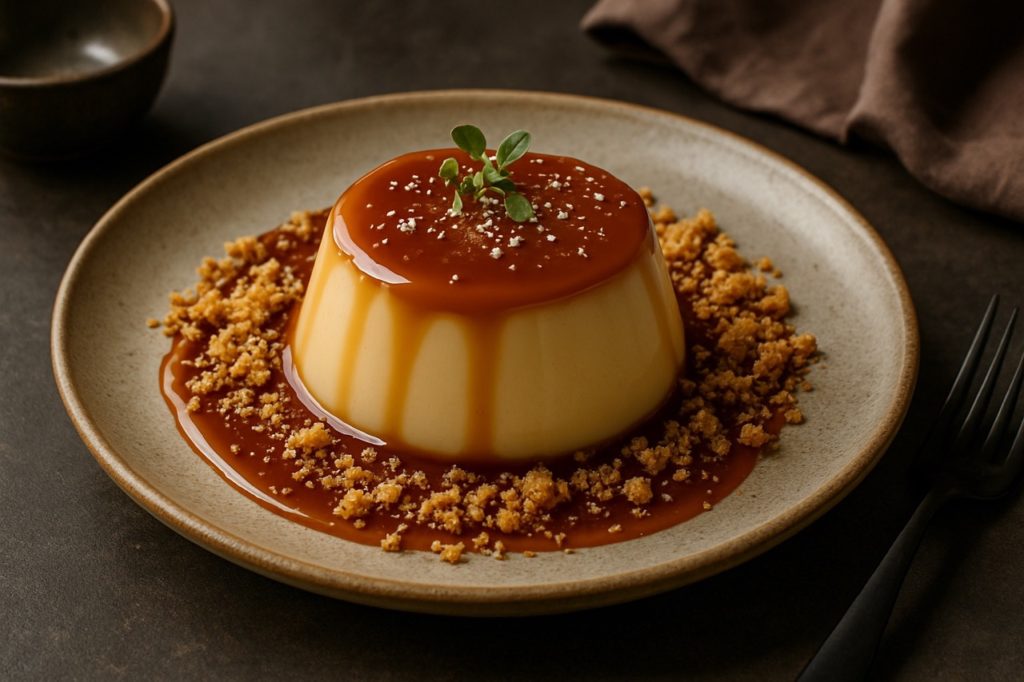 Panna cotta caramel